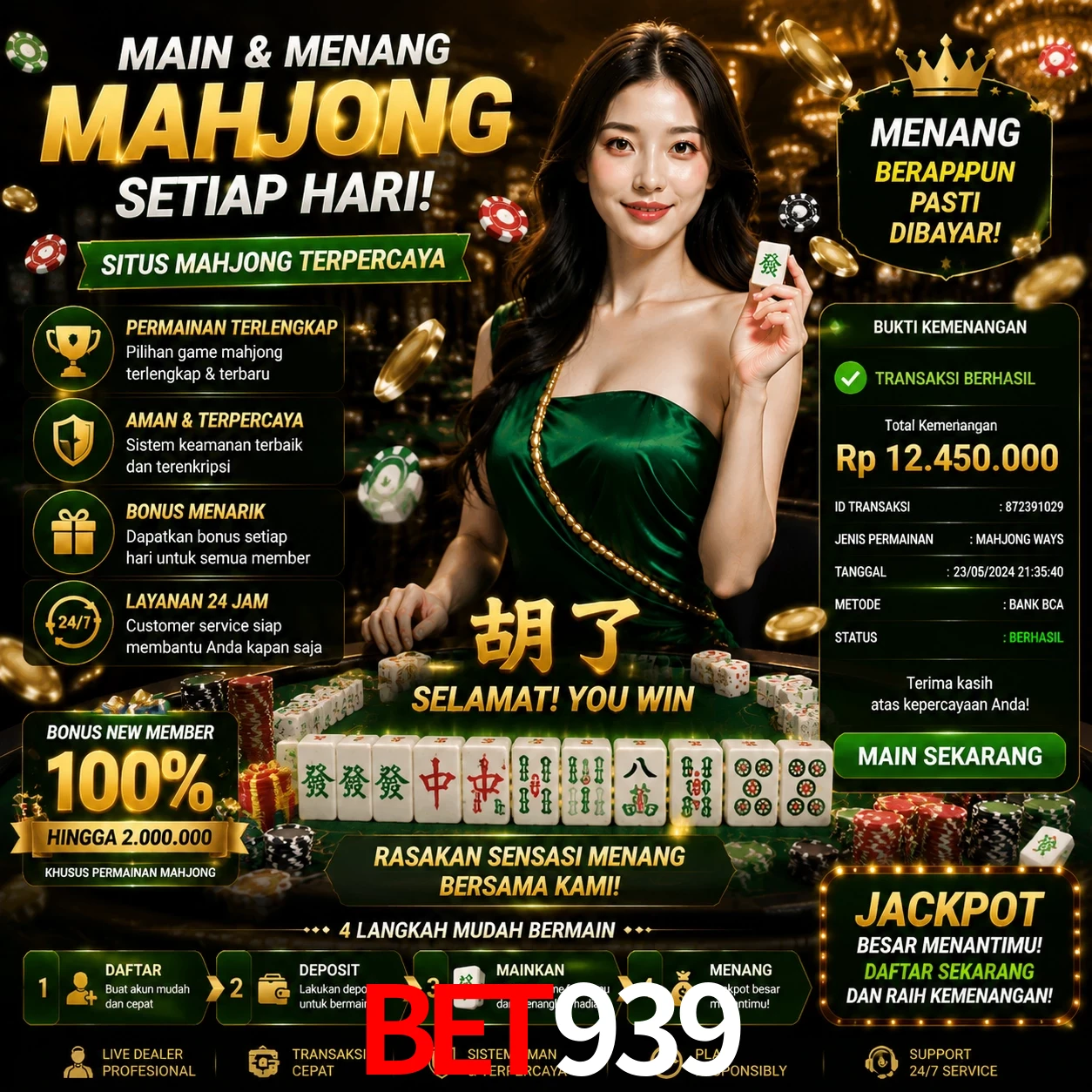 Ganhar e sacar na bet939